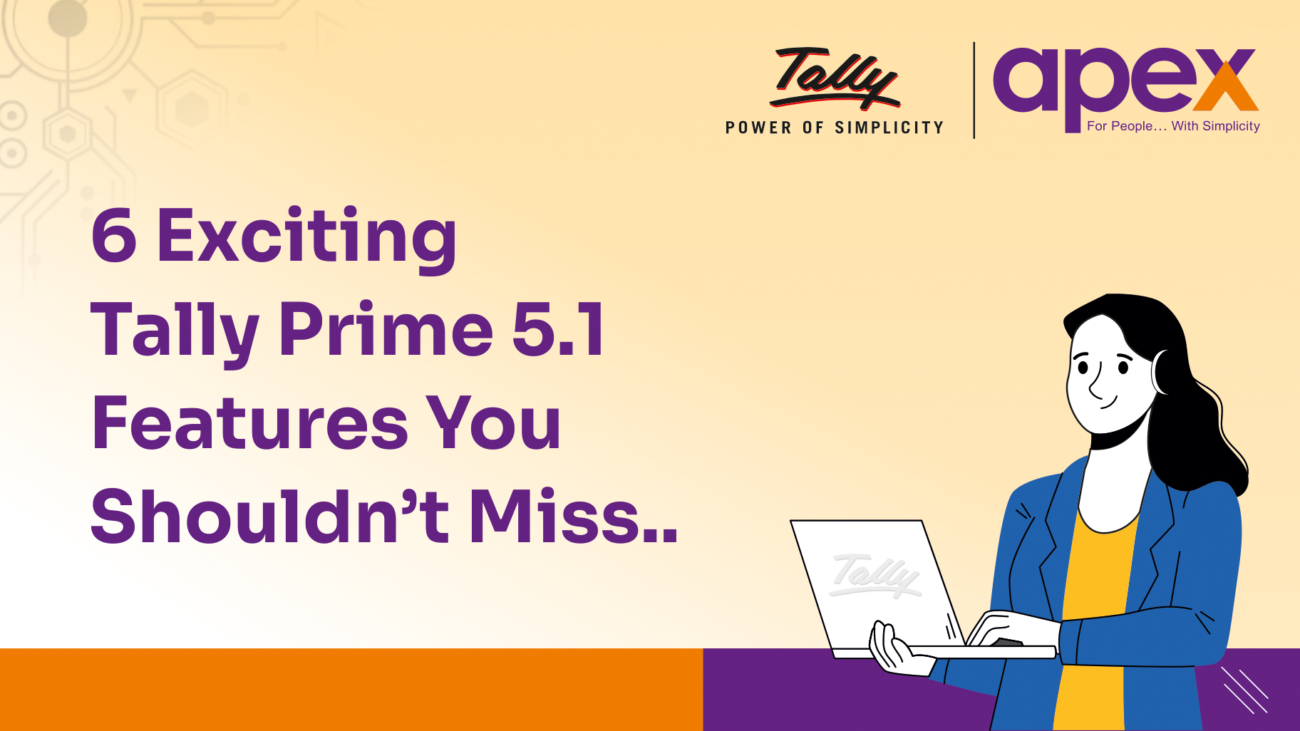 Tally Prime 5.1 Features